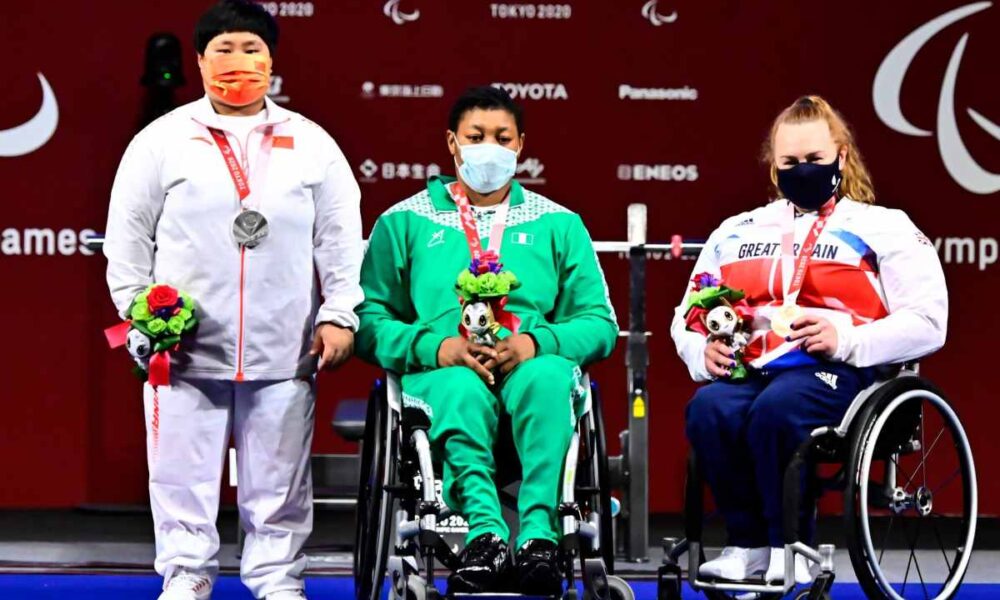 Tokyo: Oluwafemiayo Wins Gold In Powerlifting