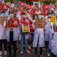 Myanmar coup: The doctors and nurses defying the military
