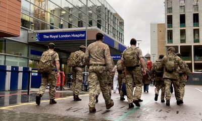 Covid: Armed Forces send 200 personnel to support the NHS in London