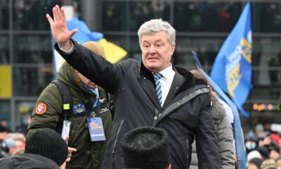 Former Ukraine president lands in Kyiv to face treason case