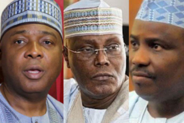 Atiku, Saraki, Tambuwal in proxy war over PDP ticket