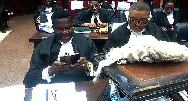 IPOB: Ozekhome leads legal team as Nnamdi Kanu arrives in court