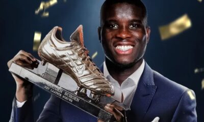 Onuachu bags 2021 best footballer award in Belgium