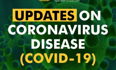 25 died of COVID-19 in five days, says NCDC