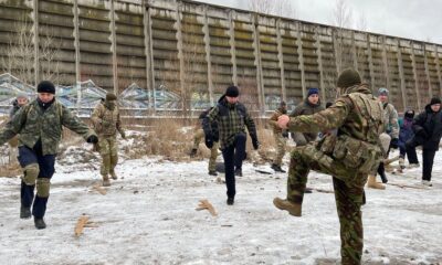 Ukrainian civilians train for war as invasion fears grow