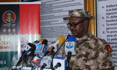 120 terrorists killed, 38 kidnapped victims rescued in three weeks —DHQ