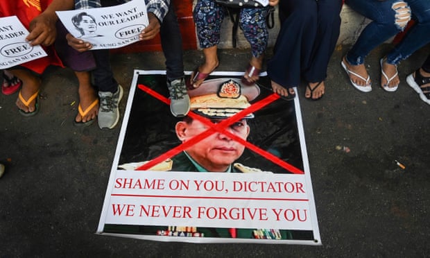 Myanmar’s junta struggles to prevent protests planned for coup anniversary