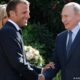 Emmanuel Macron heads to Russia on mission to de-escalate