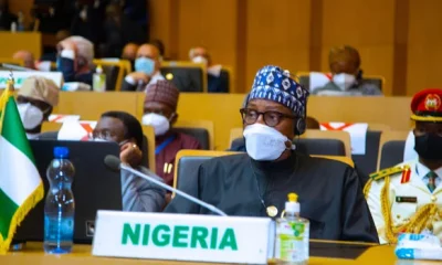 Buhari departs Abuja for EU-AU Summit in Belgium