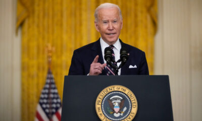 US President, Biden, outlines new sanctions against Russia, sends 7000 troops to Germany
