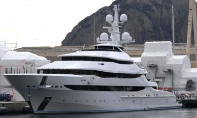 Russian oligarch's super yacht seized