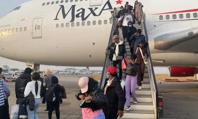 BREAKING: First batch of Nigerians arrive from Ukraine