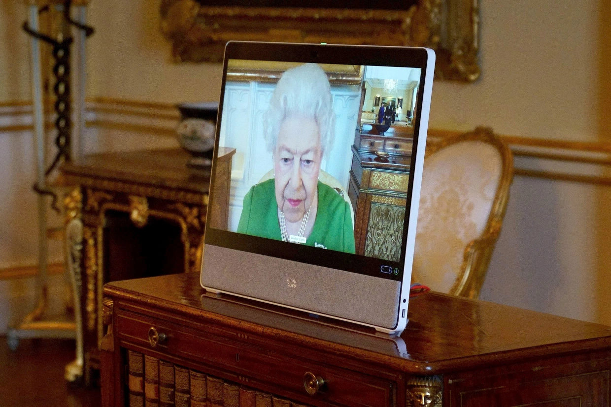 Queen Elizabeth II returns to virtual audiences after Covid diagnosis