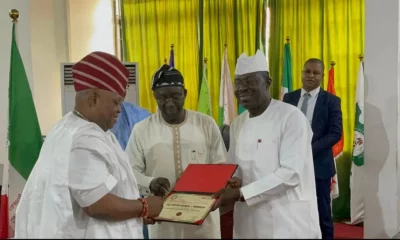 Osun 2022: PDP NWC shuns Babayemi, issues certificate of return to Adeleke