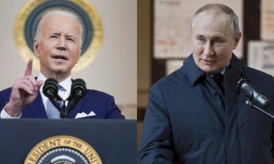 Biden calls Putin a 'War Criminal