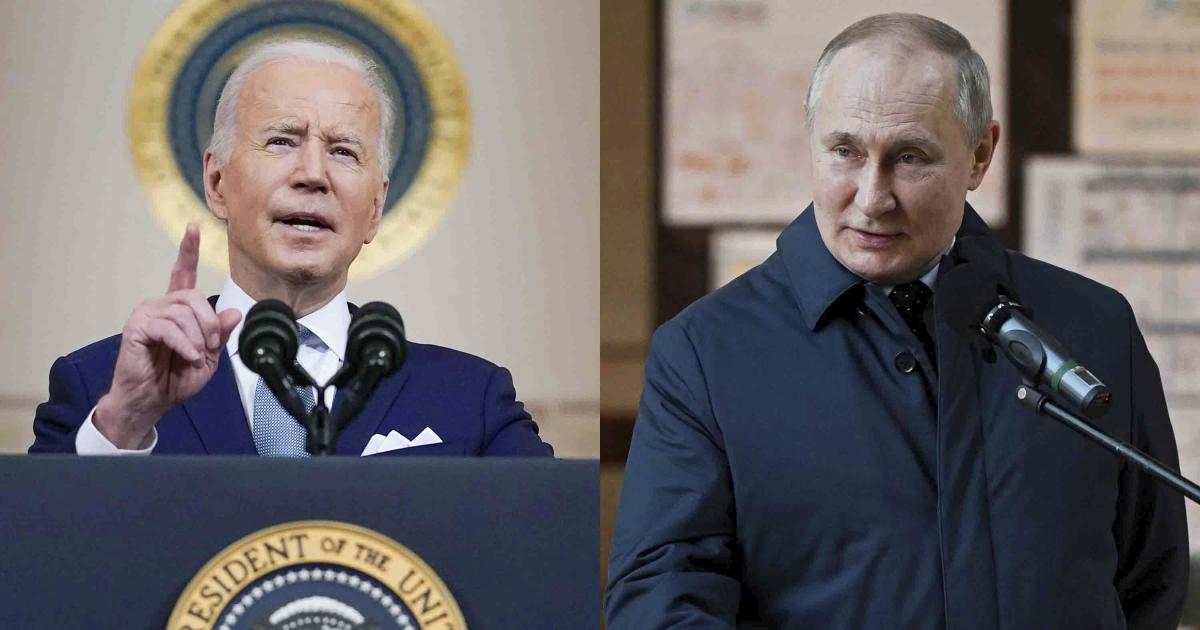 Biden calls Putin a 'War Criminal