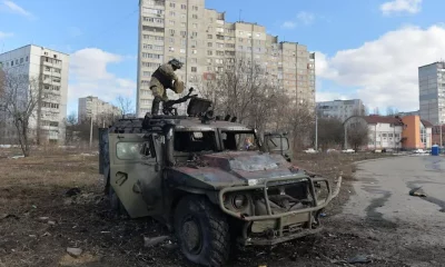 Ukraine says 70 soldiers killed as Russian convoy heads for Kiev