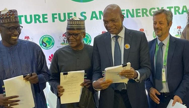 Dangote, NNPC, Shell, others sign multi million dollar gas deal