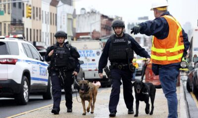Police hunt gunman who wounded 10 in Brooklyn subway attack