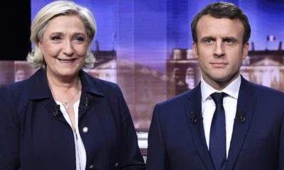 Macron, Le Pen square off for decisive debate as vote looms