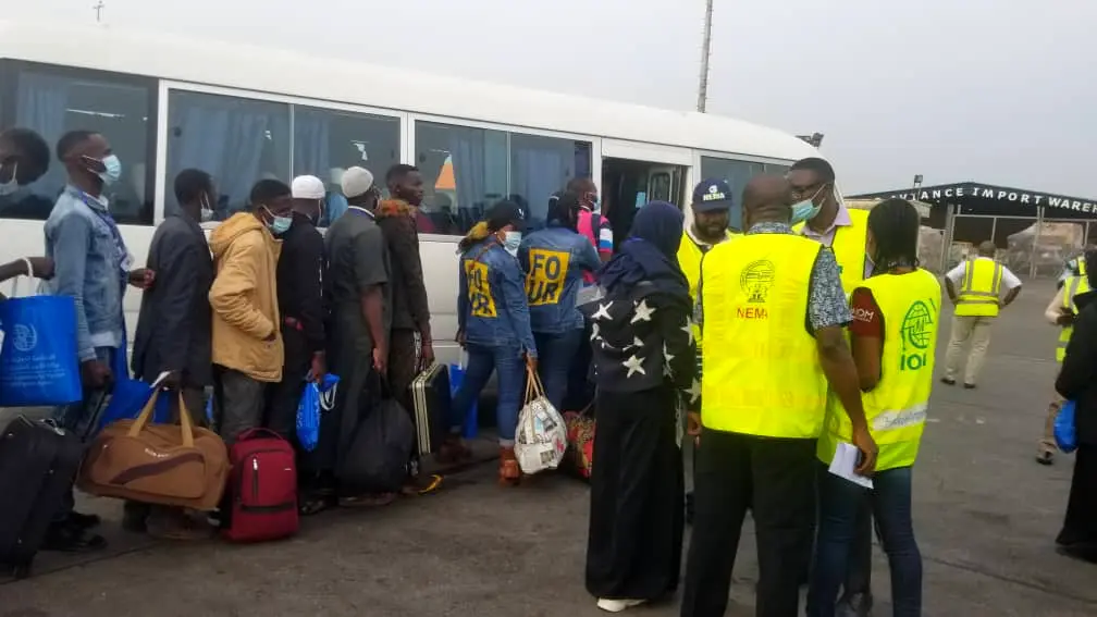 Another batch of 158 Nigerians returns from Libya
