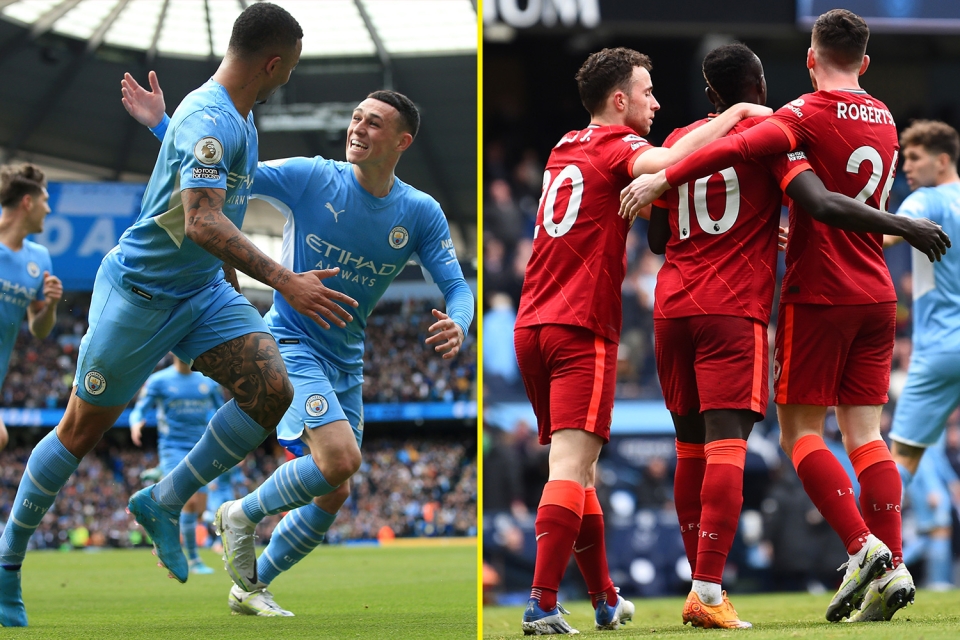 Premier League top two Man City, Liverpool share the spoils in Etihad thriller