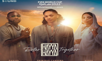 Davido, other artistes headline Qatar 2022 World Cup theme song