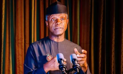 BREAKING: Osinbajo officially declares for President