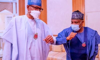 Buhari, Tambuwal meet behind closed-door at Villa