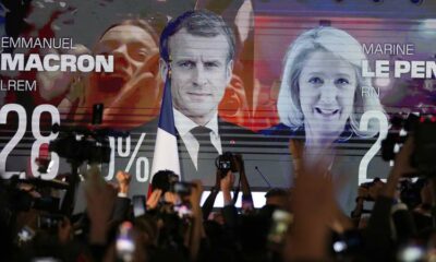 French polls: Macron, far-right rival Le Pen face runoff