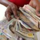 Currency in circulation drops for third consecutive month