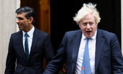 Boris Johnson and Rishi Sunak to be fined over lockdown parties