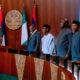 JUST IN: Malami, Tallen present as Buhari presides over FEC meeting