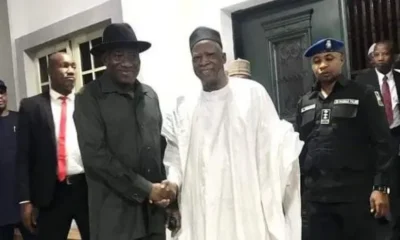 STILL UNDECIDED? Jonathan meets APC chairman, Adamu