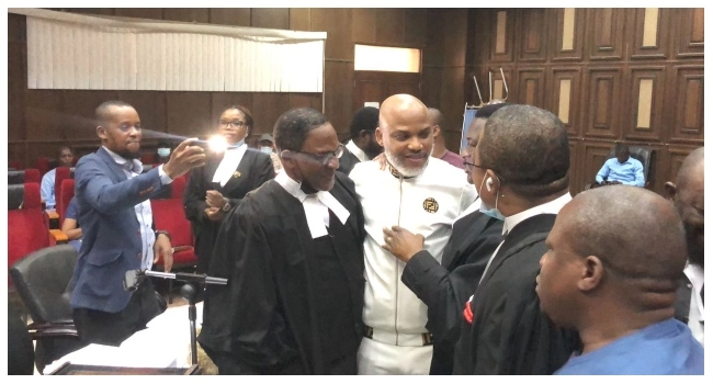 BREAKING: Court Denies Nnamdi Kanu’s Bail Application