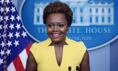 White House names first black press secretary