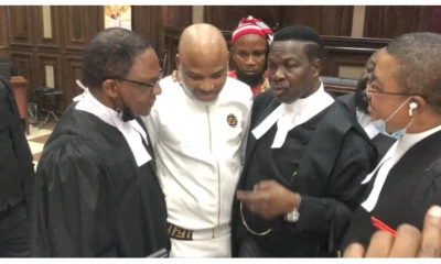 BREAKING: FG Withdraws Newly Amended Charges Against Nnamdi Kanu