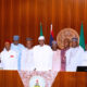 Buhari bids farewell to outgoing ministers