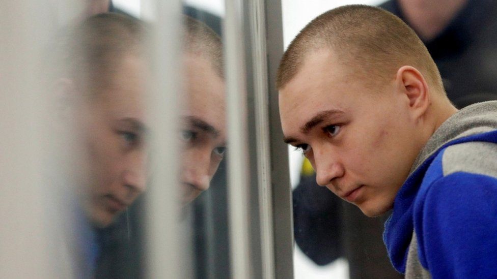 Russian soldier found guilty of war crimes bags life sentence