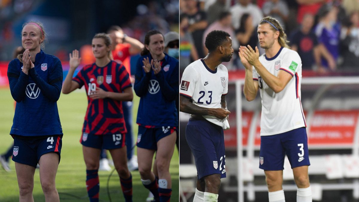 US Soccer announces equal pay for men, women teams