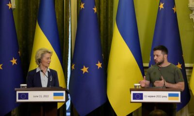 European Union leaders set to grant Ukraine candidate status