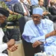 Buhari, Osinbajo, Tinubu, others return to APC convention venue