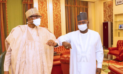 Buhari meets Yahaya Bello amid controversy over power shift to south