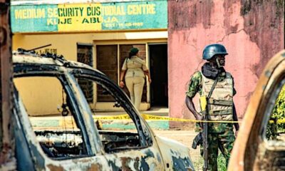 Kuje: 421 fleeing inmates recaptured, 454 at large