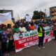 NLC President Leads Day 2 Protest Over University Unions Strike