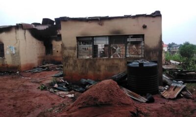 Hoodlums burn INEC office in Enugu