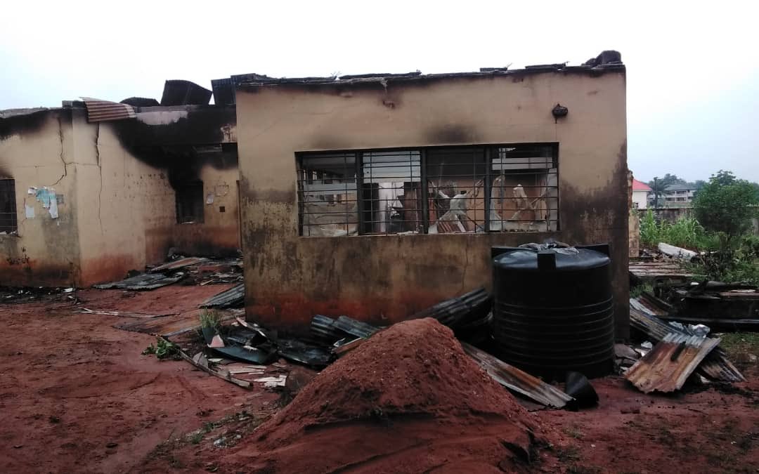 Hoodlums burn INEC office in Enugu