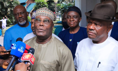 Sheathe your swords, Bode George tells Atiku, Wike