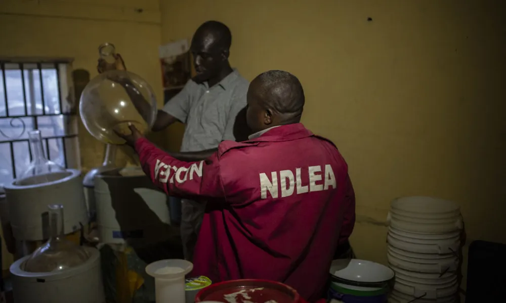 NDLEA Operatives Intercept 442 Crystal Meths At Lagos Airport