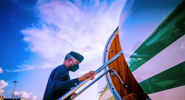 Osinbajo Departs For US, To Meet Kamala Harris, Others